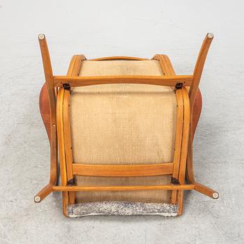 Yngve Ekström, a 'Lamino' armchair, Swedese.