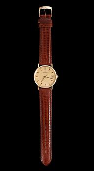 ARMBANDSUR, herr 18k guld, Eterna, quartz.