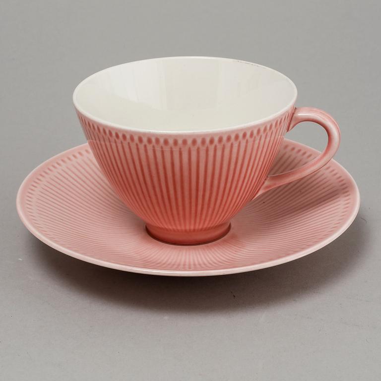 TESERVIS, 31 delar, porslin, "Rosmarin", Rörstrand, Hertha Bengtsson, Rörstrand, 1900-talets tredje kvartal.