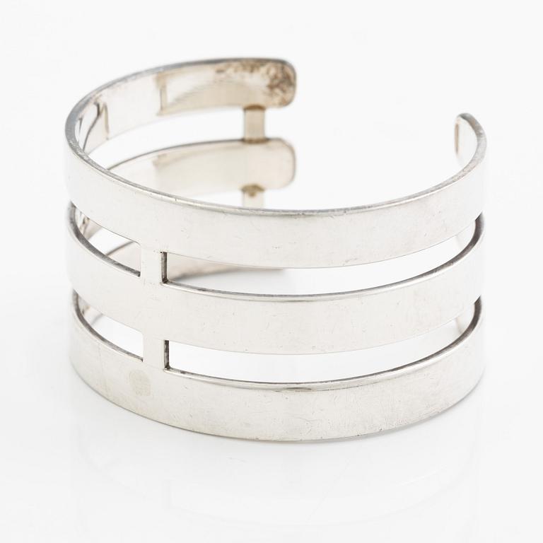 Sigurd Persson, a bracelet, silver, Stockholm 1973.