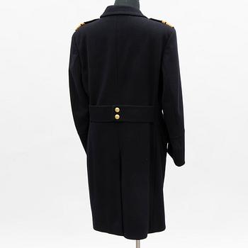 PARADUNIFORM MED TILLBEHÖR, Finland, för marinofficer, 1900-talets mitt-andra hälft.