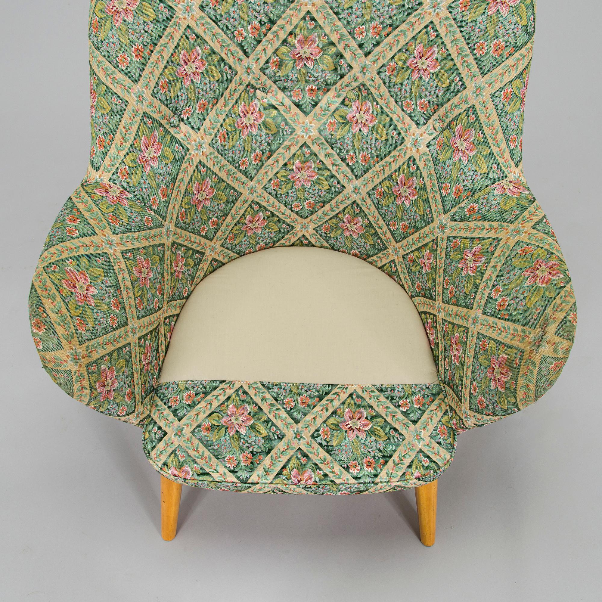 Carl Gustaf Hiort af Ornäs, a mid-20th century 'Pedro' armchair for Hiort Tuote Puunveisto Oy - Träsnideri Ab.
