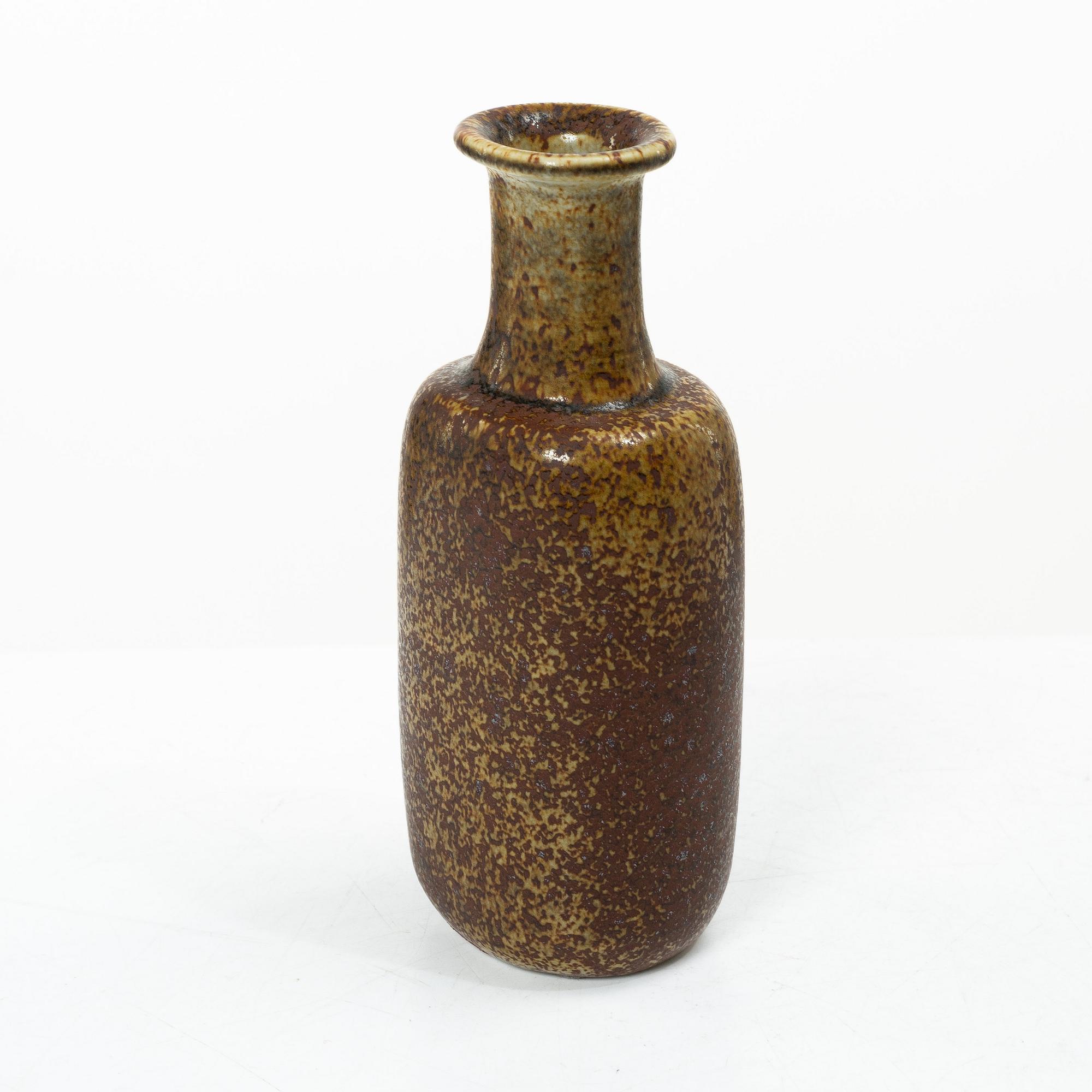 Stig Lindberg, a stoneware vase, Gustavsberg Studio.