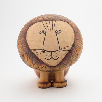 Lisa Larson, a stoneware sculpture 'Lejon Maxi', Gustavsberg.