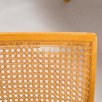 Carl Gustaf Hiort af Ornäs, , A 1950s 'Näyttely Senior' dining table and 6 chairs for HMN Huonekalu Mikko Nupponen.