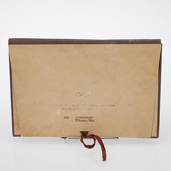 MINNESFÖREMÅL, Olympiska Spelen Garmish Partenkirchen 1936, bl. a. Åke Ekmans bok med autograf.