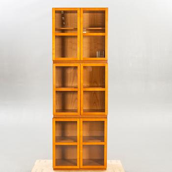 Titti Fabiani, cupboard / display cabinet, 3 pcs, "Book 4", late 20th century.