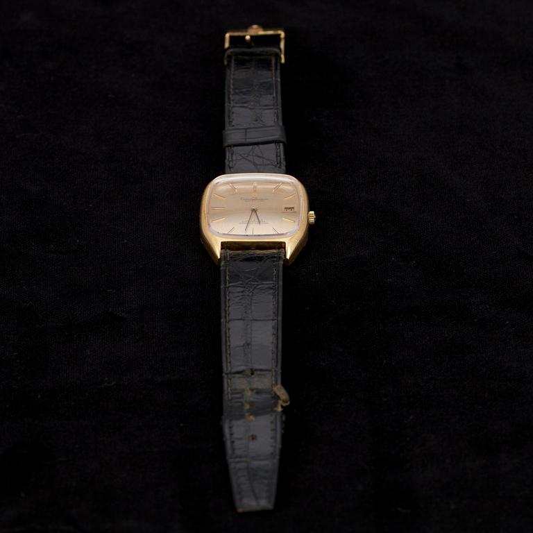 ARMBANDSUR. 18 K. Omega constelation automatic, chronometer.