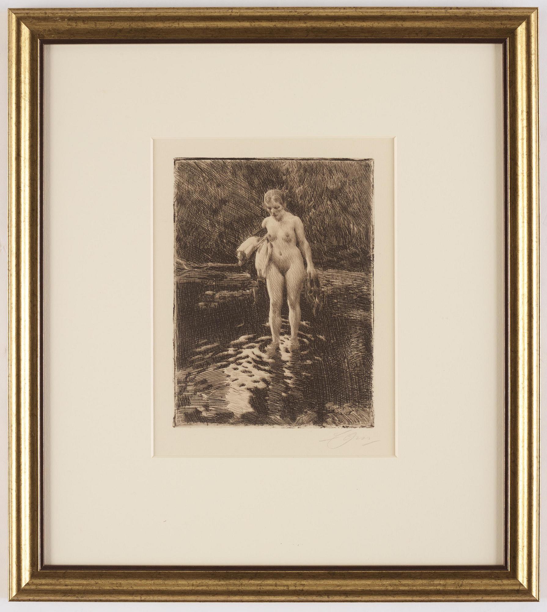 Anders Zorn, ”Vadstället”.