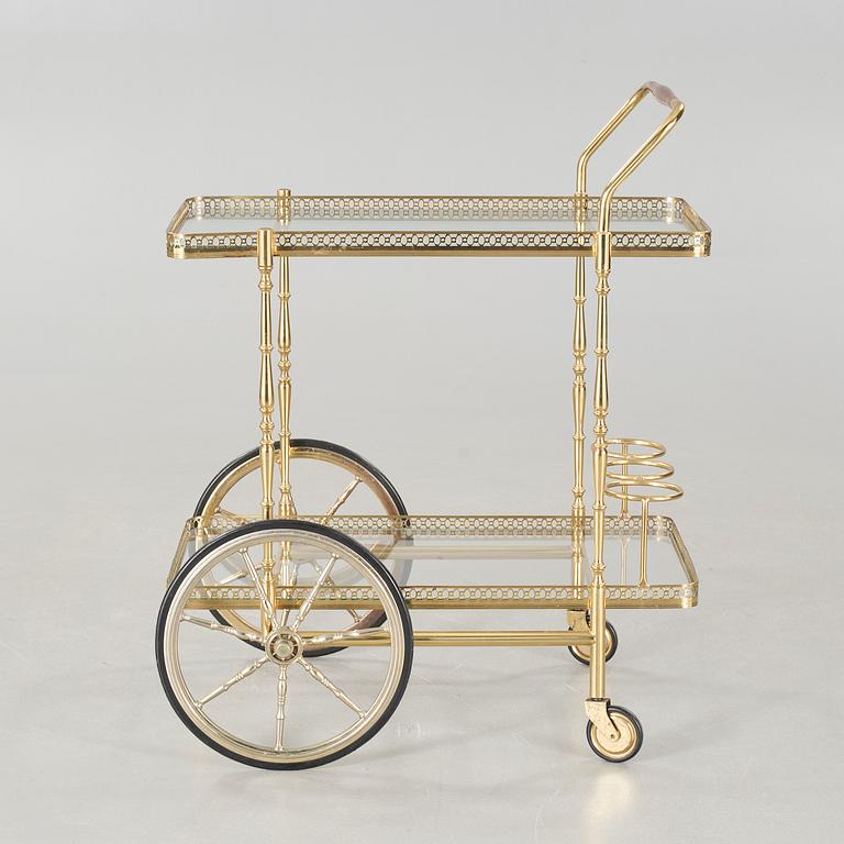 A serving trolley from Italy, 20th century.