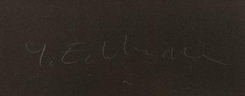YRJÖ EDELMANN, litografi, signerad och numrerad 31/150.