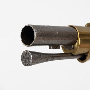 Flintlåsgevär svenskt, m/1815 med bajonett.