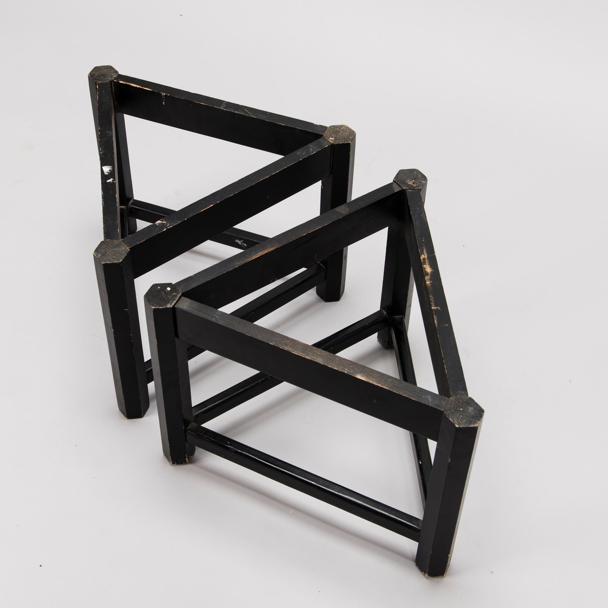 CARL GUSTAF HIORT AF ORNÄS, TV-pöytä, HMN Huonekalu Mikko Nupponen 1900-luvun puoliväli.