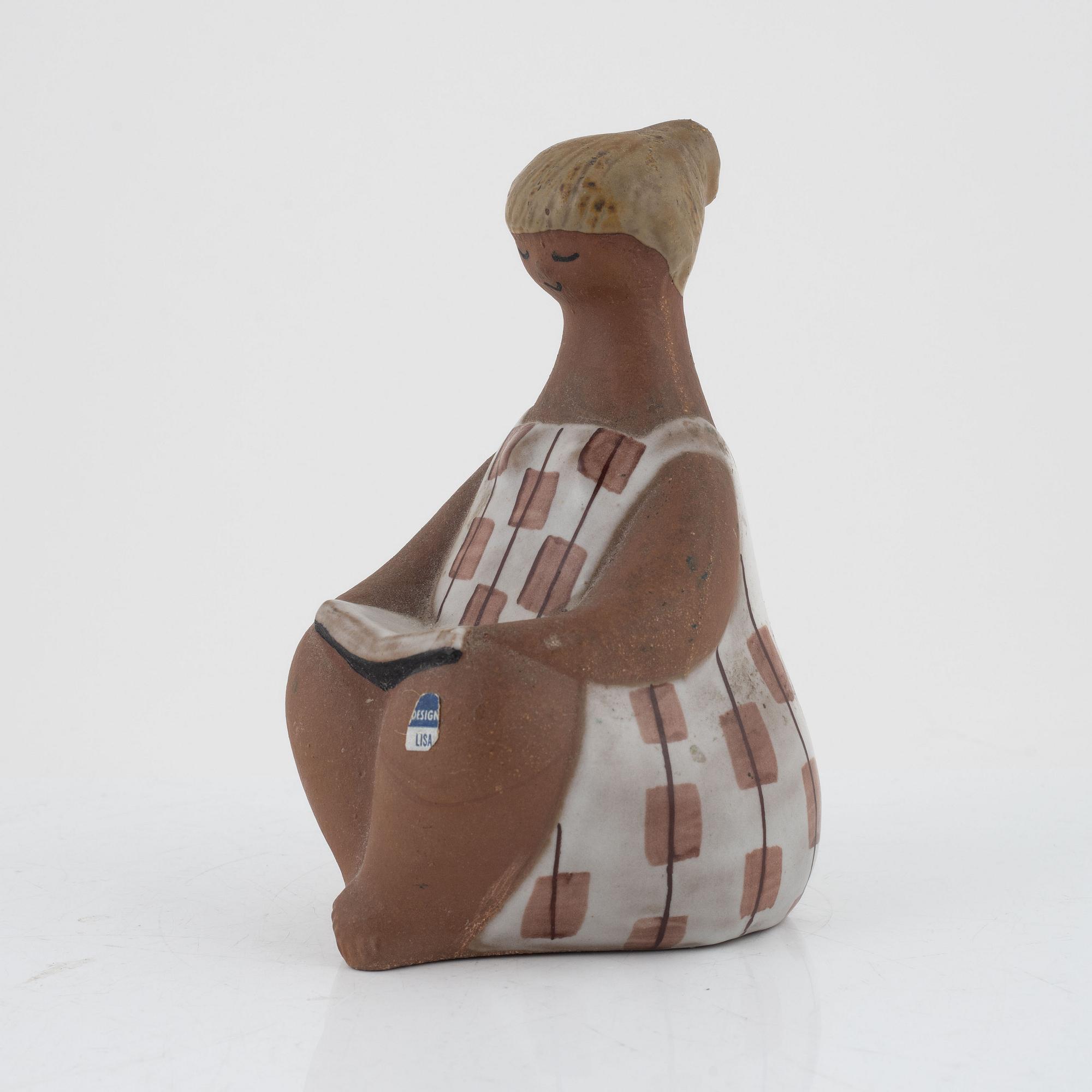 Lisa Larson, figurine, "Charlotta", Gustavsberg.