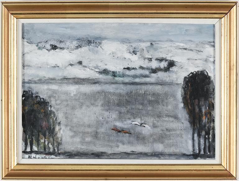 RUBEN HELEANDER, oil on canvas, signed.