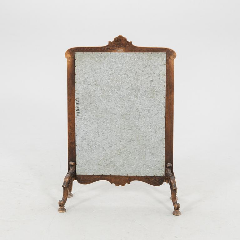 Brass screen, first half of the 20th century.