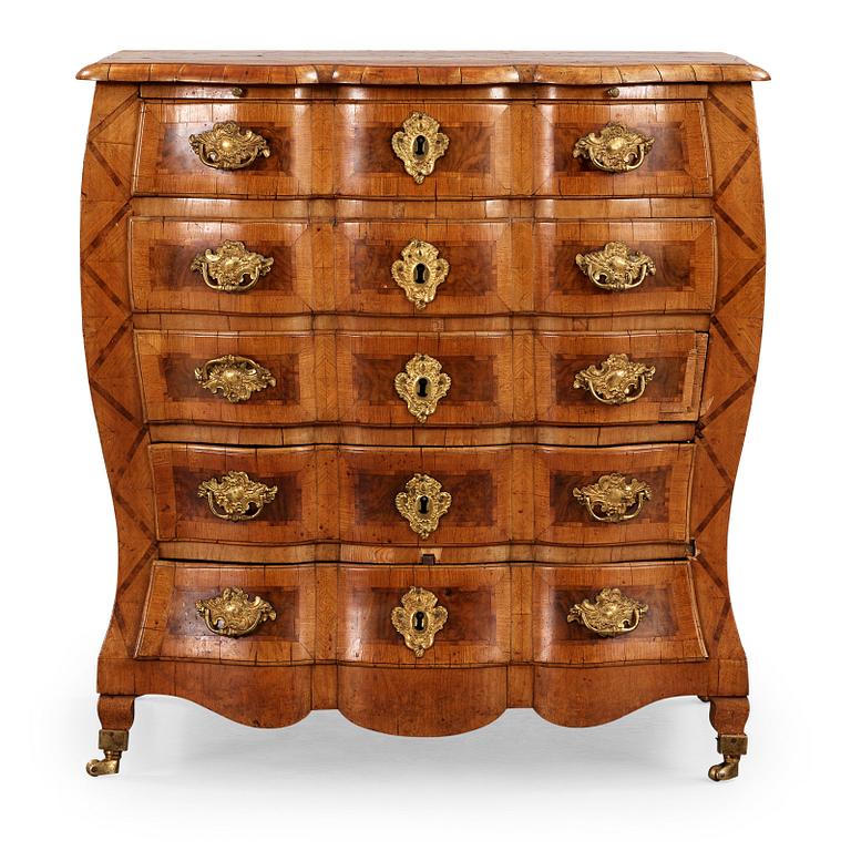 A Swedish Rococo 18th century commode.