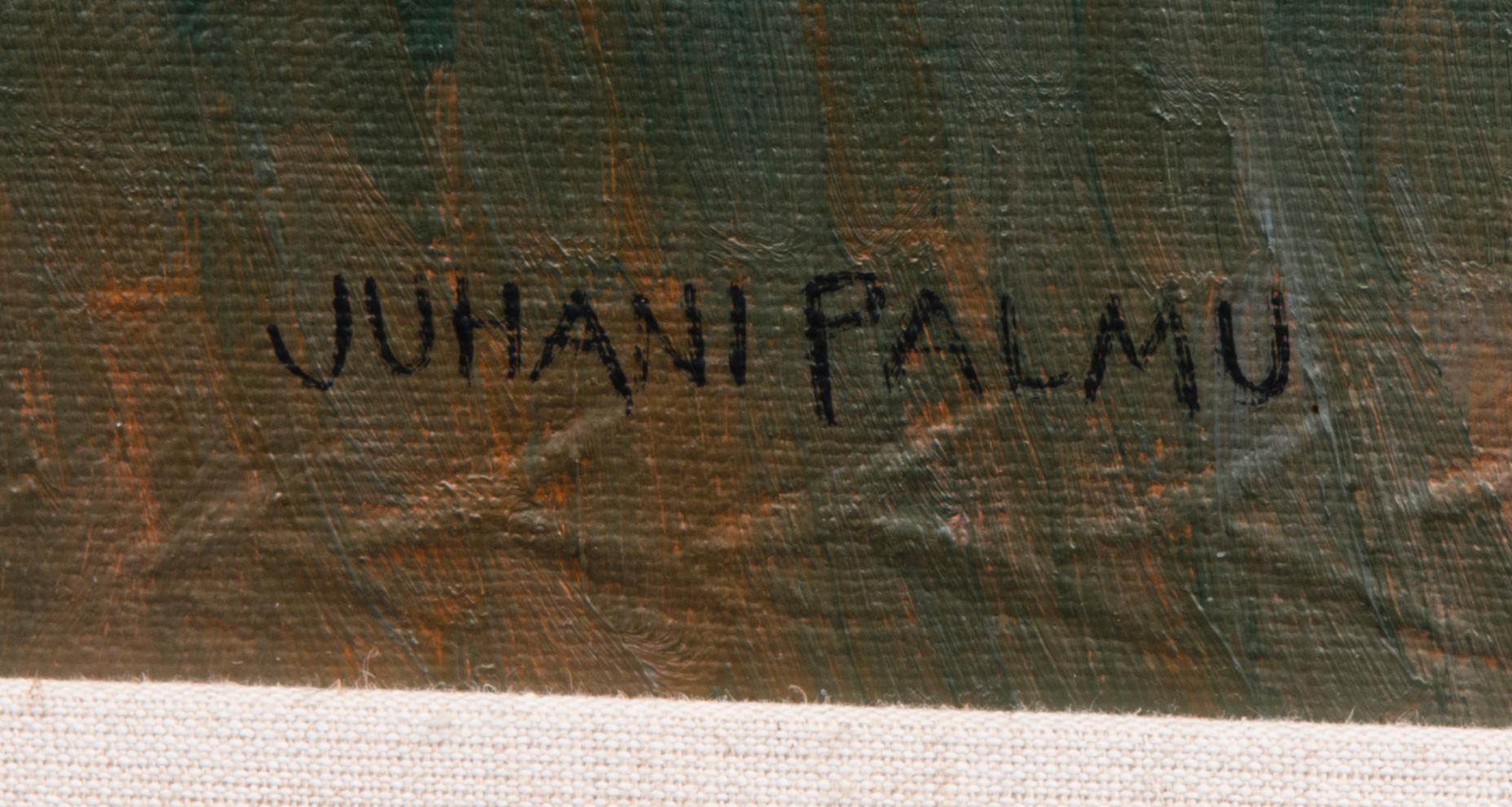 JUHANI PALMU, olja på duk, signerad.