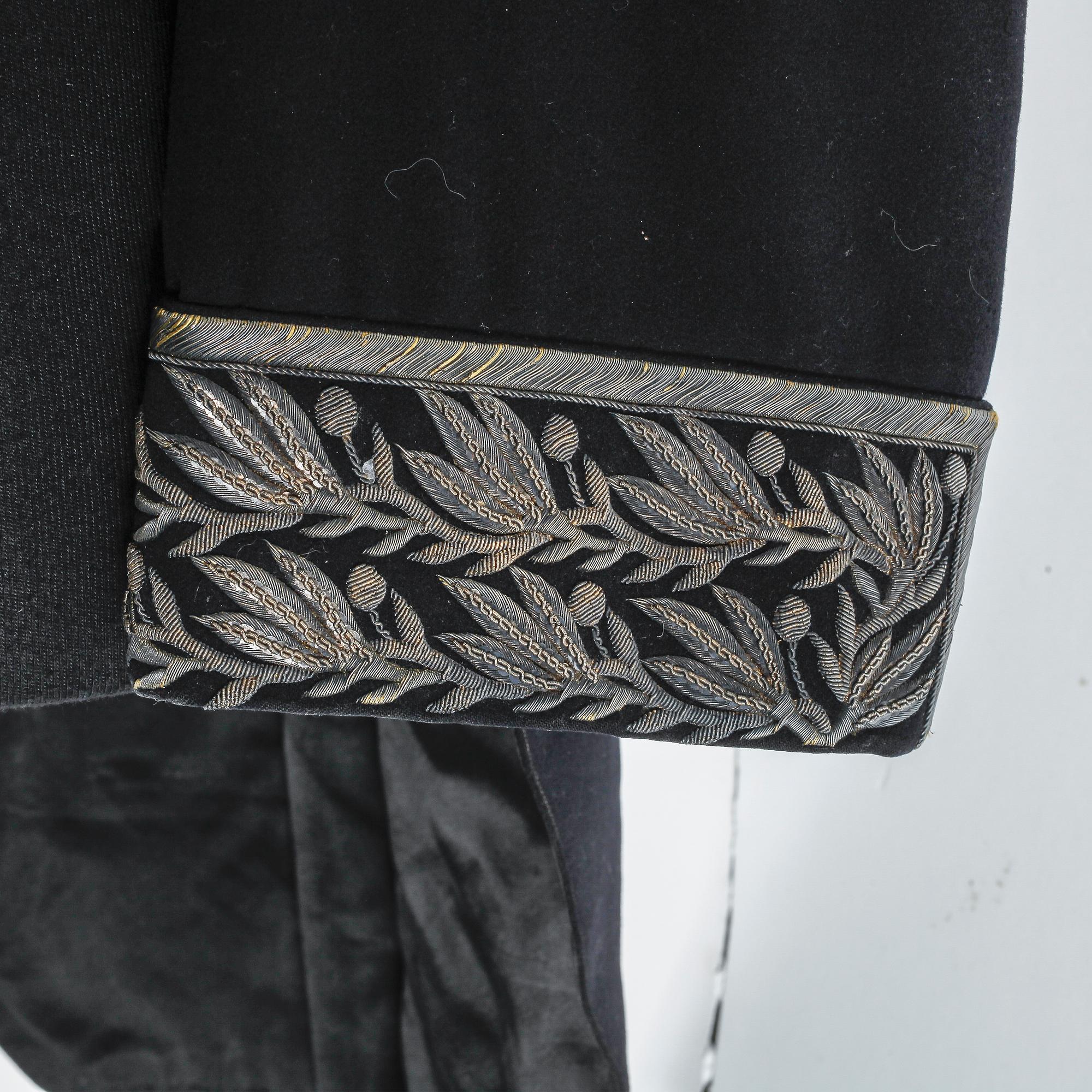 ÄMBETSMANNAUNIFORM, 3 delar, tidigt 1900-tal.