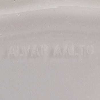 Alvar Aalto, konstglas, "Aalto-blomman", fyra delar, signerad Alvar Aalto 77 / 1985.