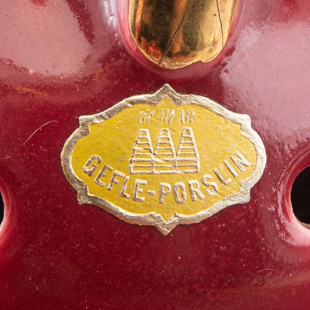 Arthur Percy, 25 pieces, "Rubin", Gefle, mid-20th century.