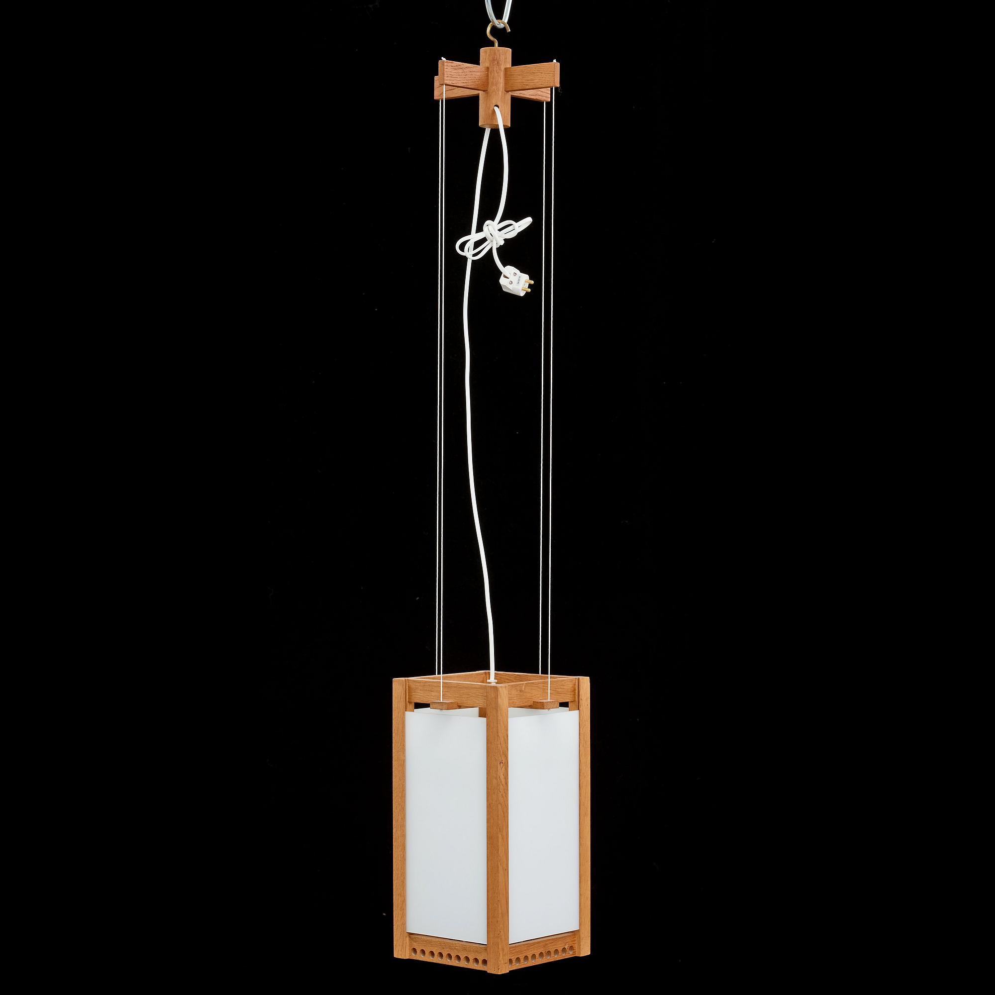 John Kandell, taklampa, S:t Nicolai kapell, Helsingborg 1956.