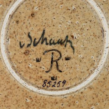 Philip von Schantz, a dish, Rörstrand.