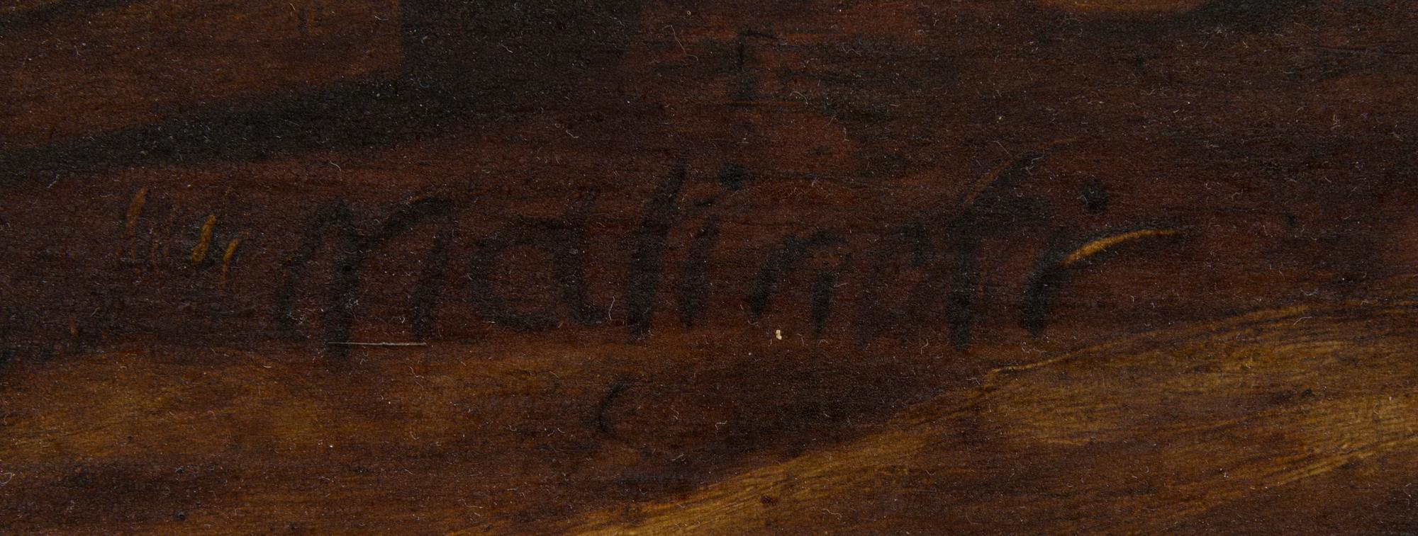 HANS III JORDAENS ca. 1595 – 1643, hans art, olja på pannå.