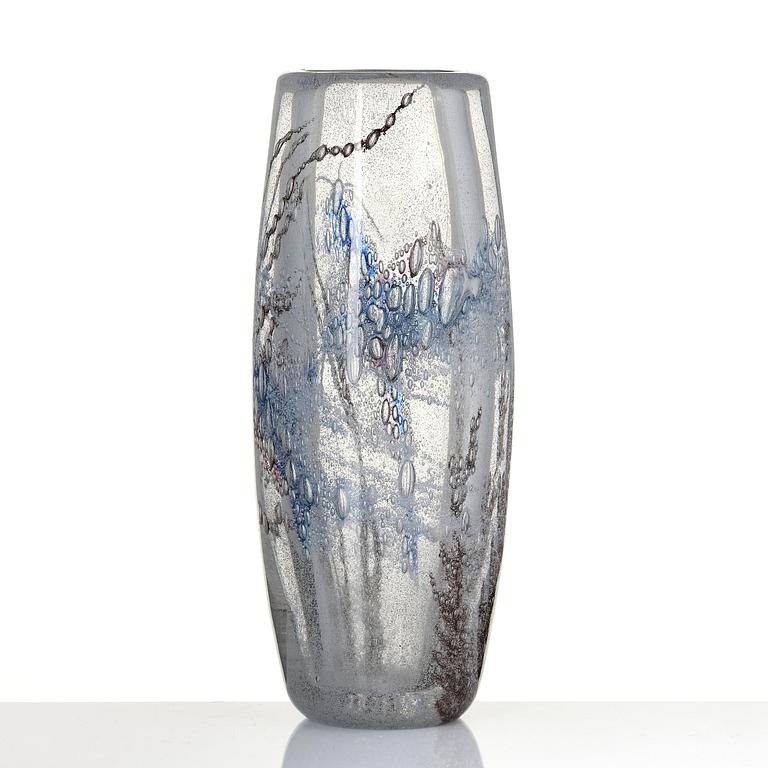 Simon Gate, a graal glass vase, Orrefors 1937.