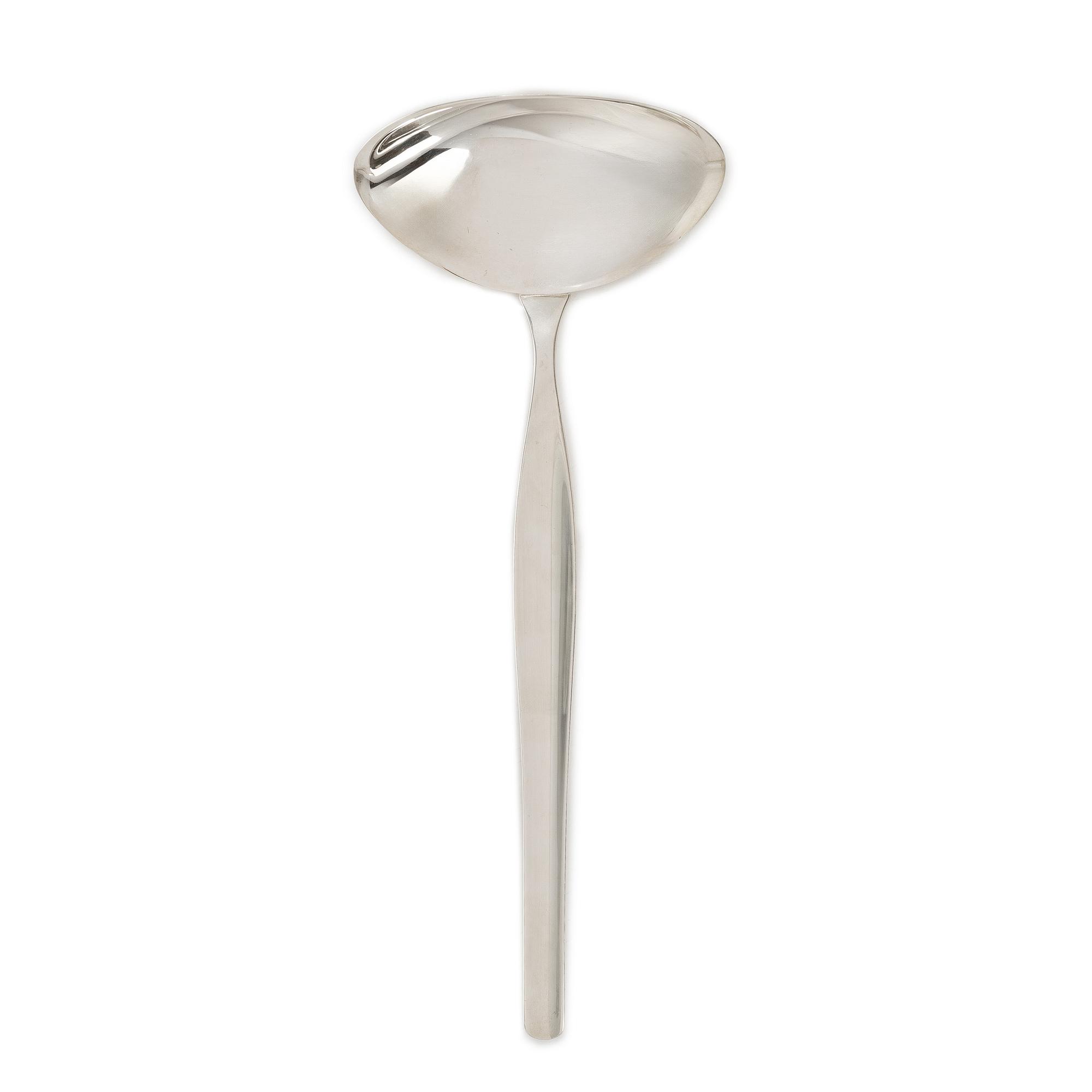 Tapio Wirkkala, slev, "Caravell", silver, Kultakeskus, Tavastehus, 1960, vikt 183 g .