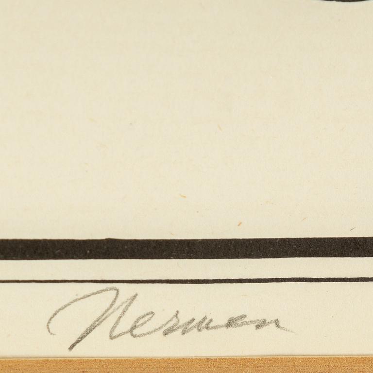 EINAR NERMAN, litografi, signerad och numrerad 37/50.