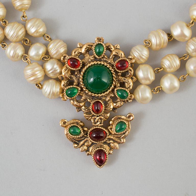 NECkLACE, Chanel, 1985.