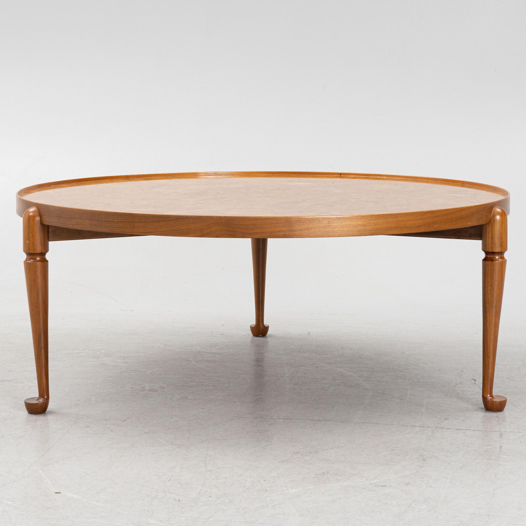 Josef Frank, a model 2139 coffee table, Firma Svenskt Tenn, after 1985.