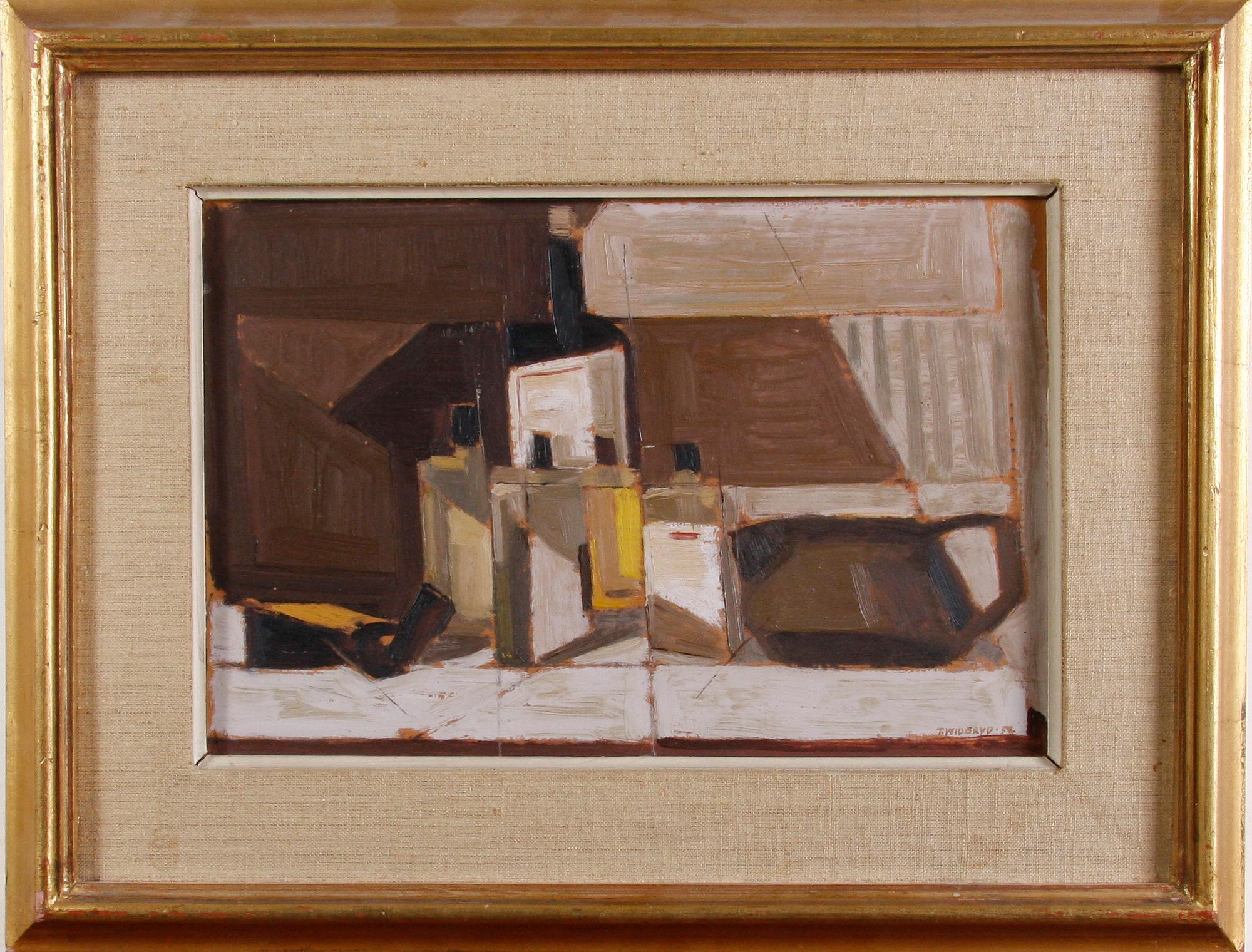 WIDERYD, TORE. Olja på pannå, sign o dat -52.