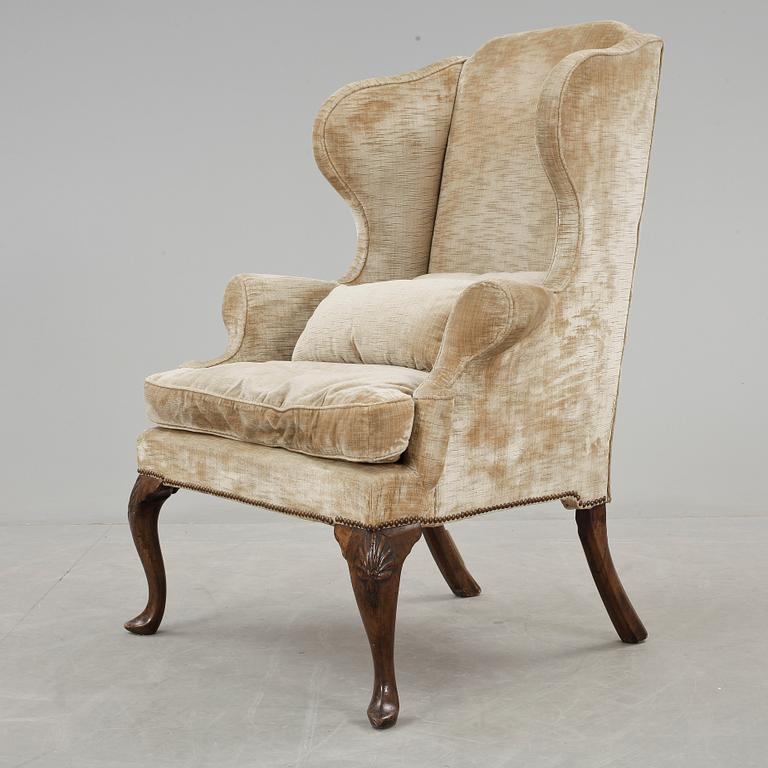 FÅTÖLJ, Georgian, England, 1700-tal.