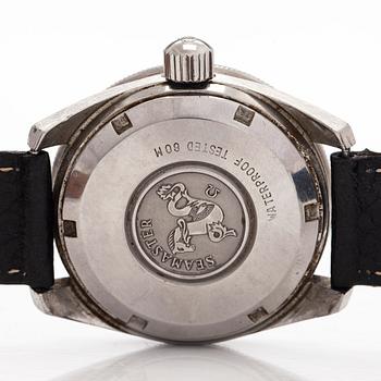 Omega, Seamaster 60, "Big Crown", rannekello, 37 mm.