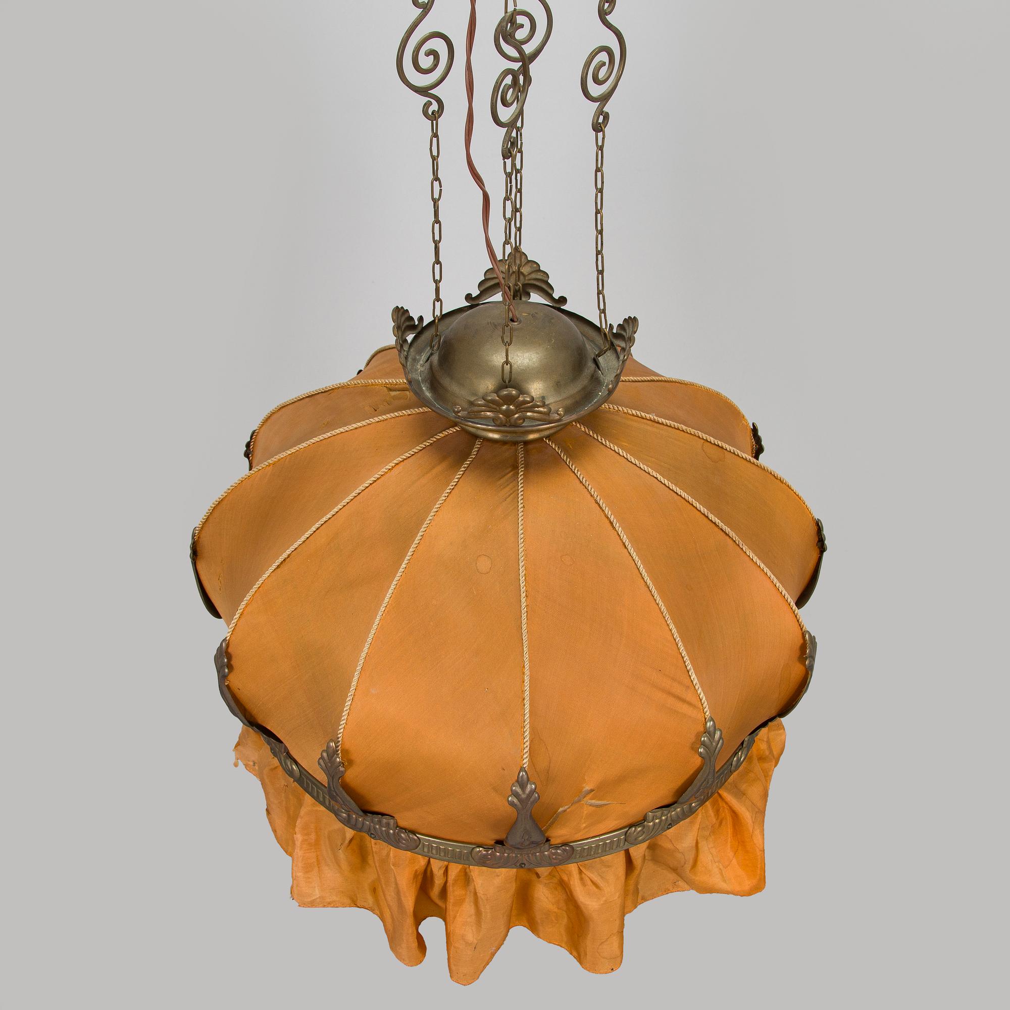 Taklampa, tidigt 1900-tal.