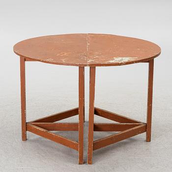 Månbord, ett par, 1800-tal.