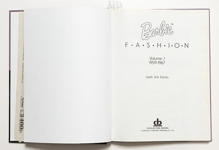 Barbie dolls, 4 pcs, along with clothes and accessories, Mattel, 1960s.