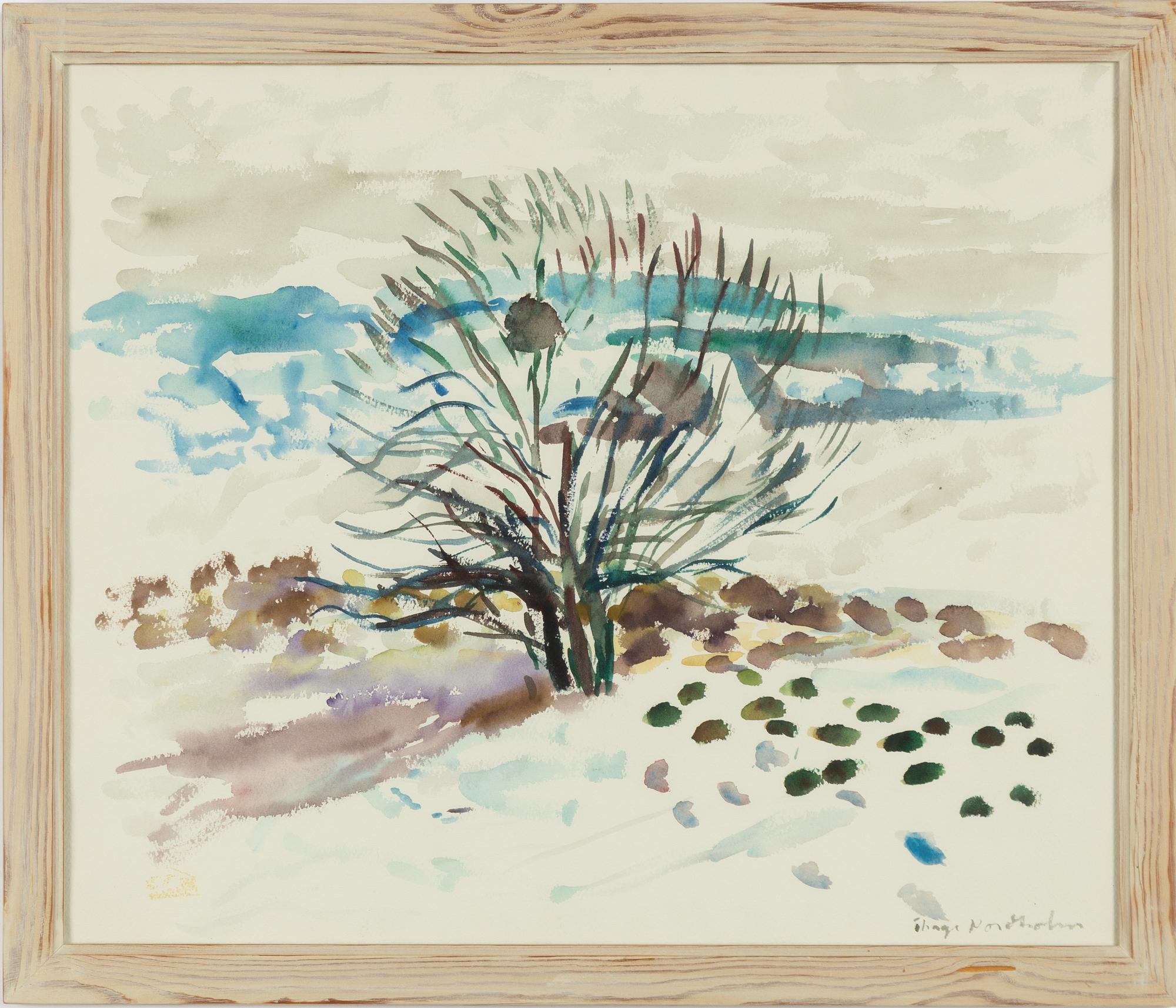 Thage Nordholm,  "Vårvinter, Multrå".