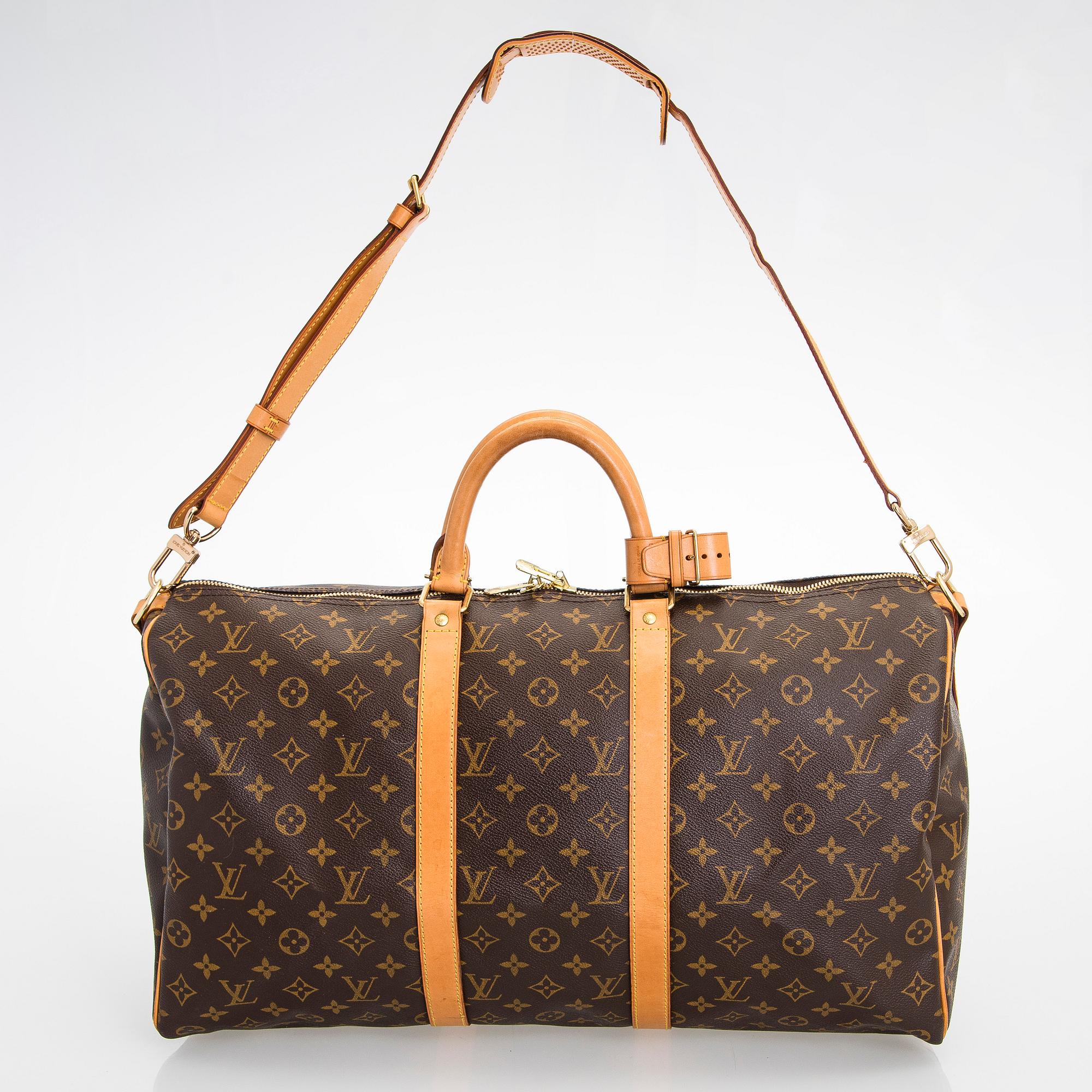 Louis Vuitton, "Keepall 50 Bandoulière", väska.