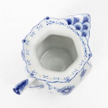Royal Copenhagen, kaffeservis, 11 delar, porslin, "Musselmalet", mestadels helblonde, Danmark,