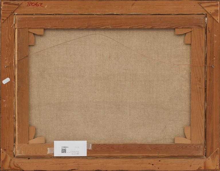 EMIL JOHANSON-THOR, olja på duk, signerad.