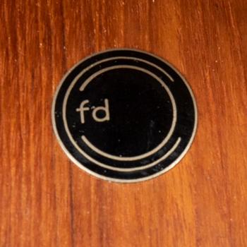 Peter Hvidt & Orla Mølgaard Nielsen, coffee table, "Minerva", France & Son, Denmark, 1950s/60s.