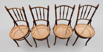 STOLAR, 9 (4+4+1) st, Thonet, tidigt 1900-tal.