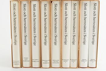 Book 18 vol "Swedish Castles and Manors in Sweden".