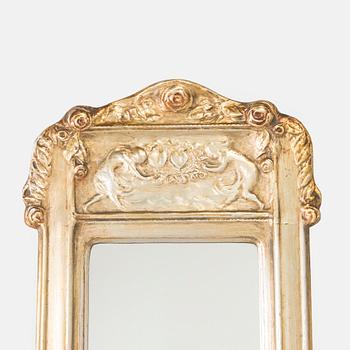 Ville Vallgren, after, a wall mirror, mid-20th century.