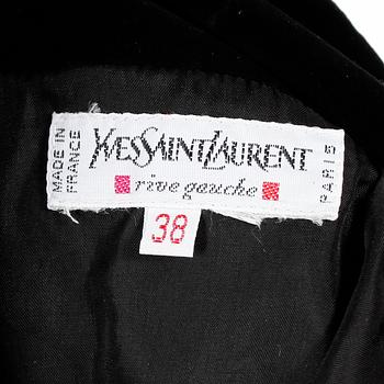 YVES SAINT LAURENT, a black skirt.