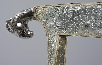 SALONGSGRUPP, 4 delar, empirestil, orientalisk, 1800/1900-tal.