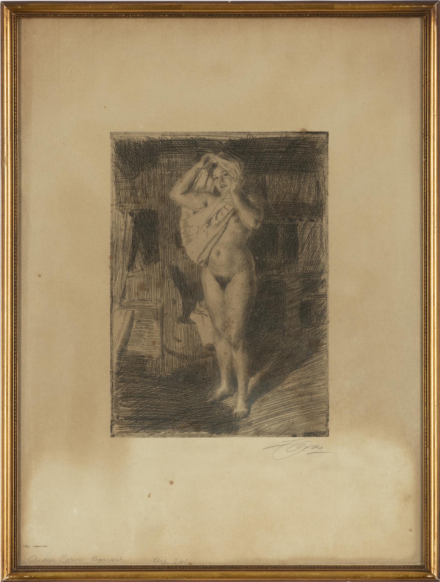 Anders Zorn, "Bärsärk".